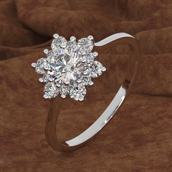 Snowflake Shape Ring - each sold separately - Picture 6 of 8